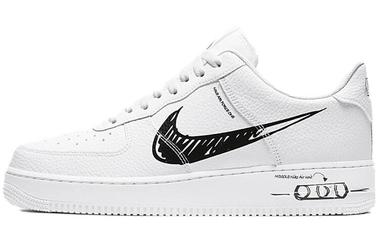 

Кроссовки унисекс для скейтбординга Nike Air Force 1 Low Sketch