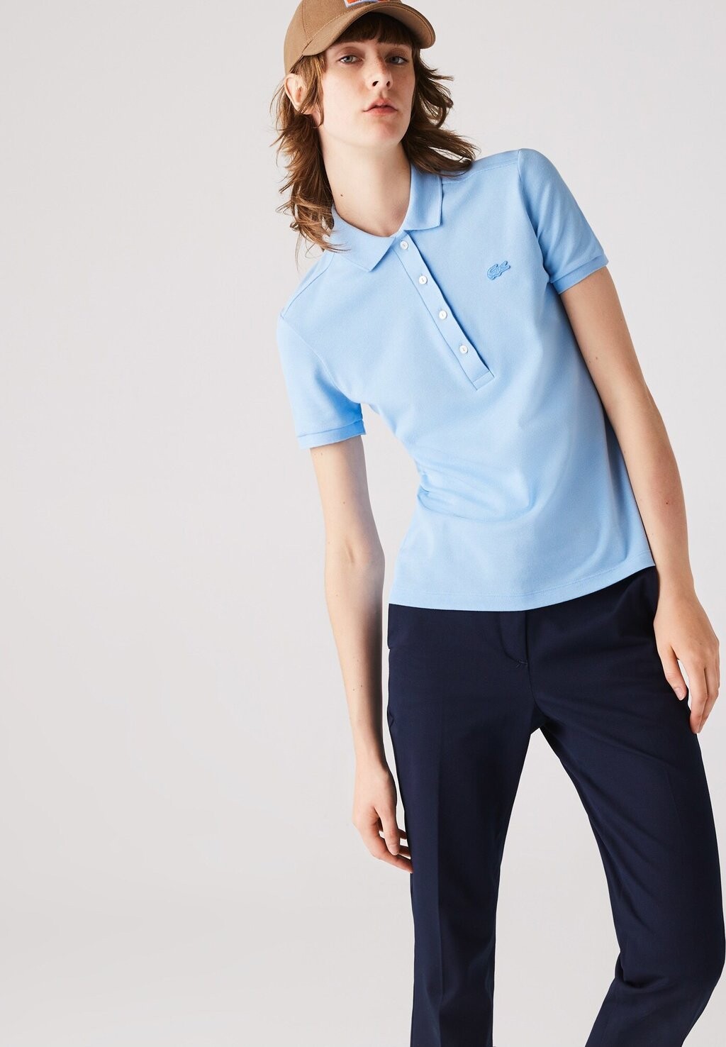 

Рубашка поло Lacoste, синий