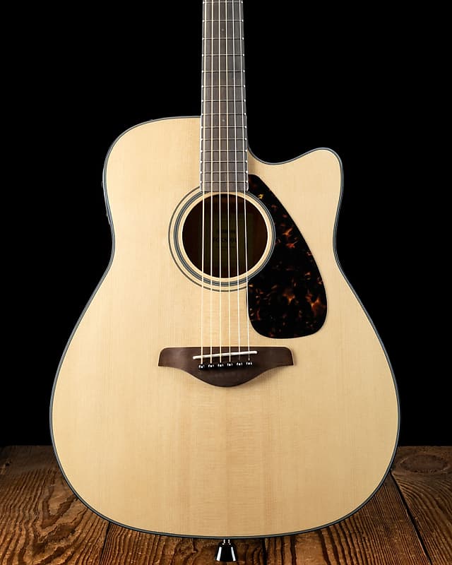 Акустическая гитара Yamaha FGX800C Acoustic Electric Guitar Natural - Free Shipping цена и фото