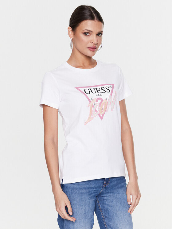 

Футболка стандартного кроя Guess, белый