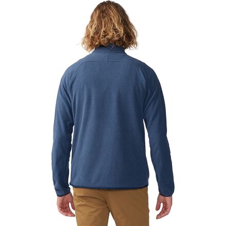 Пуловер с молнией 1/4 Microchill мужской Mountain Hardwear, цвет Hardwear Navy Heather