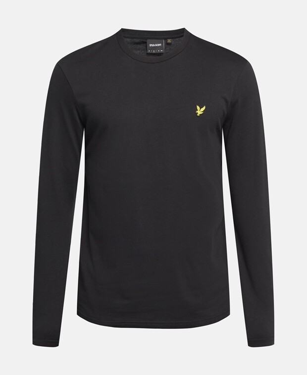 

Топ с длинными рукавами Lyle & Scott, черный