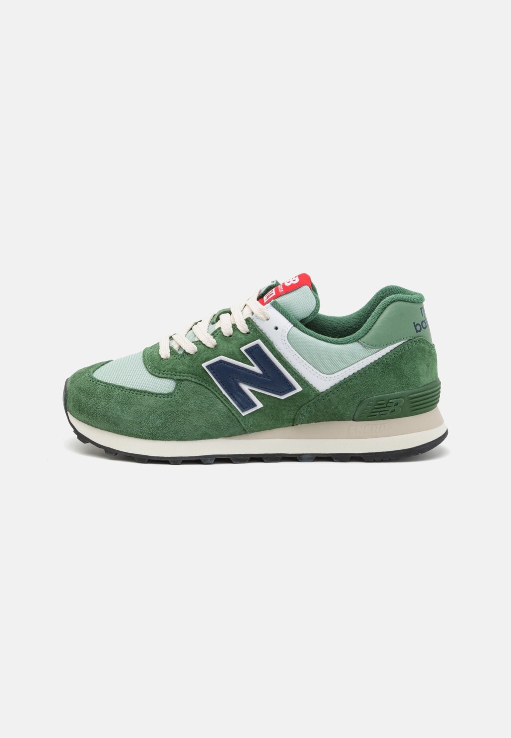 

Низкие кроссовки 574 UNISEX New Balance, зеленый/синий