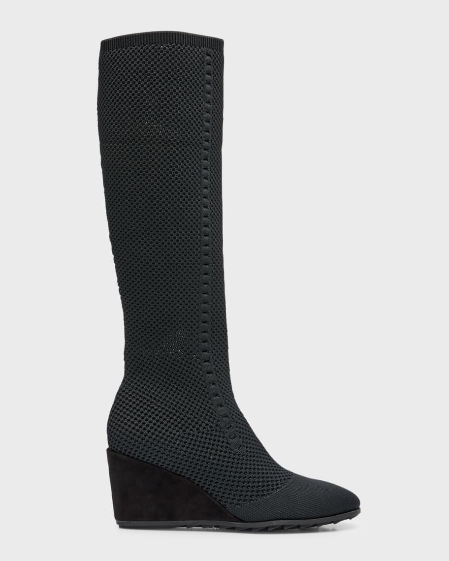 

Кожаные сапоги до колена Kasana Eileen Fisher
