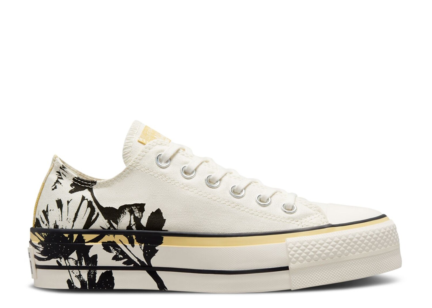 

Кроссовки Converse Wmns Chuck Taylor All Star Platform Low 'Hybrid Floral', кремовый, Бежевый