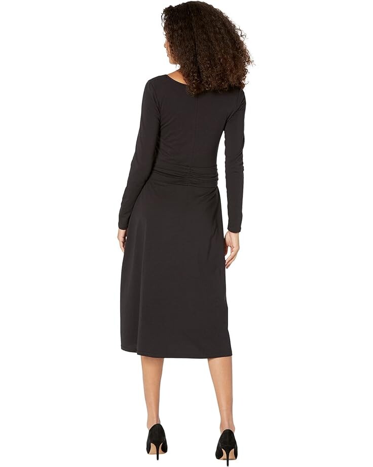 

Платье PACT Revive Wrap Front Dress, черный