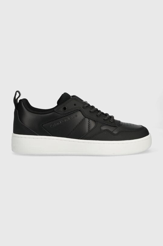 

Кожаные кроссовки BASKET CUPSOLE LACEU Calvin Klein Jeans, черный