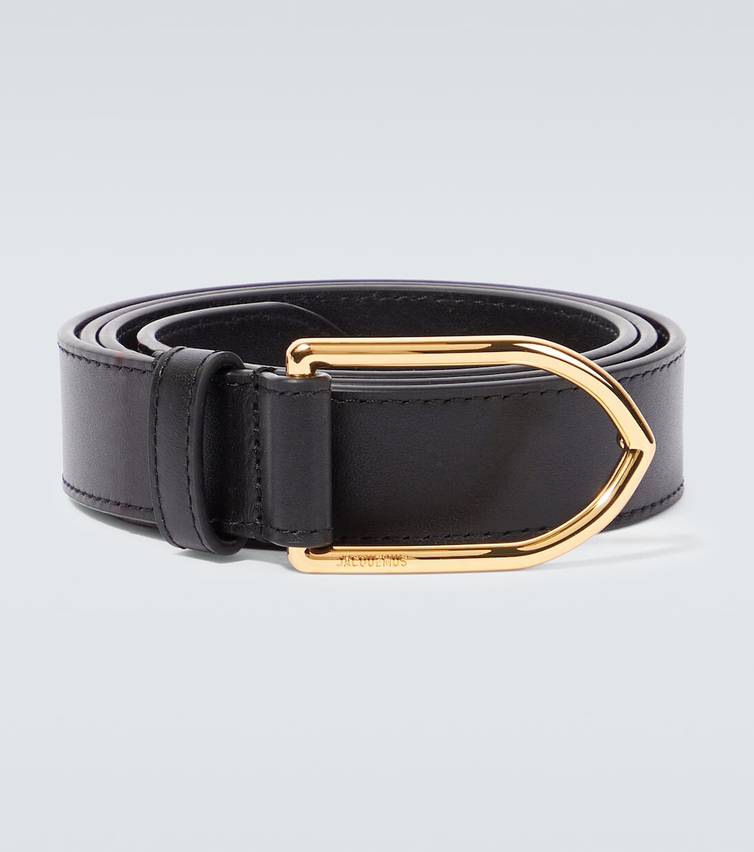 

Кожаный ремень la ceinture bambino Jacquemus, черный