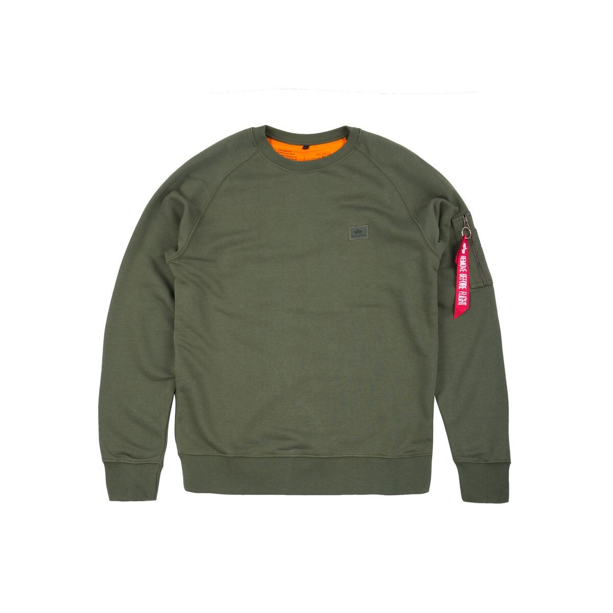 

Пуловер Alpha Industries X Fit Sweat, зеленый