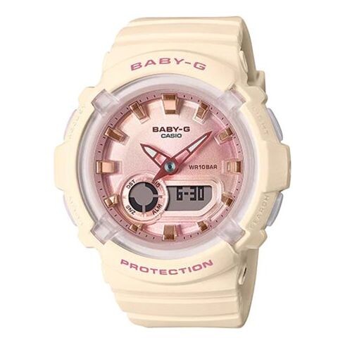 

Часы CASIO Baby-G 'White Pink', цвет creamy