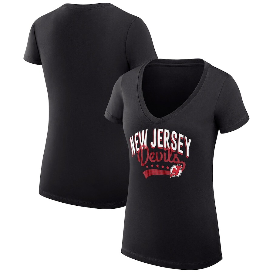 

Футболка с коротким рукавом G-III 4Her by Carl Banks New Jersey Devils, черный