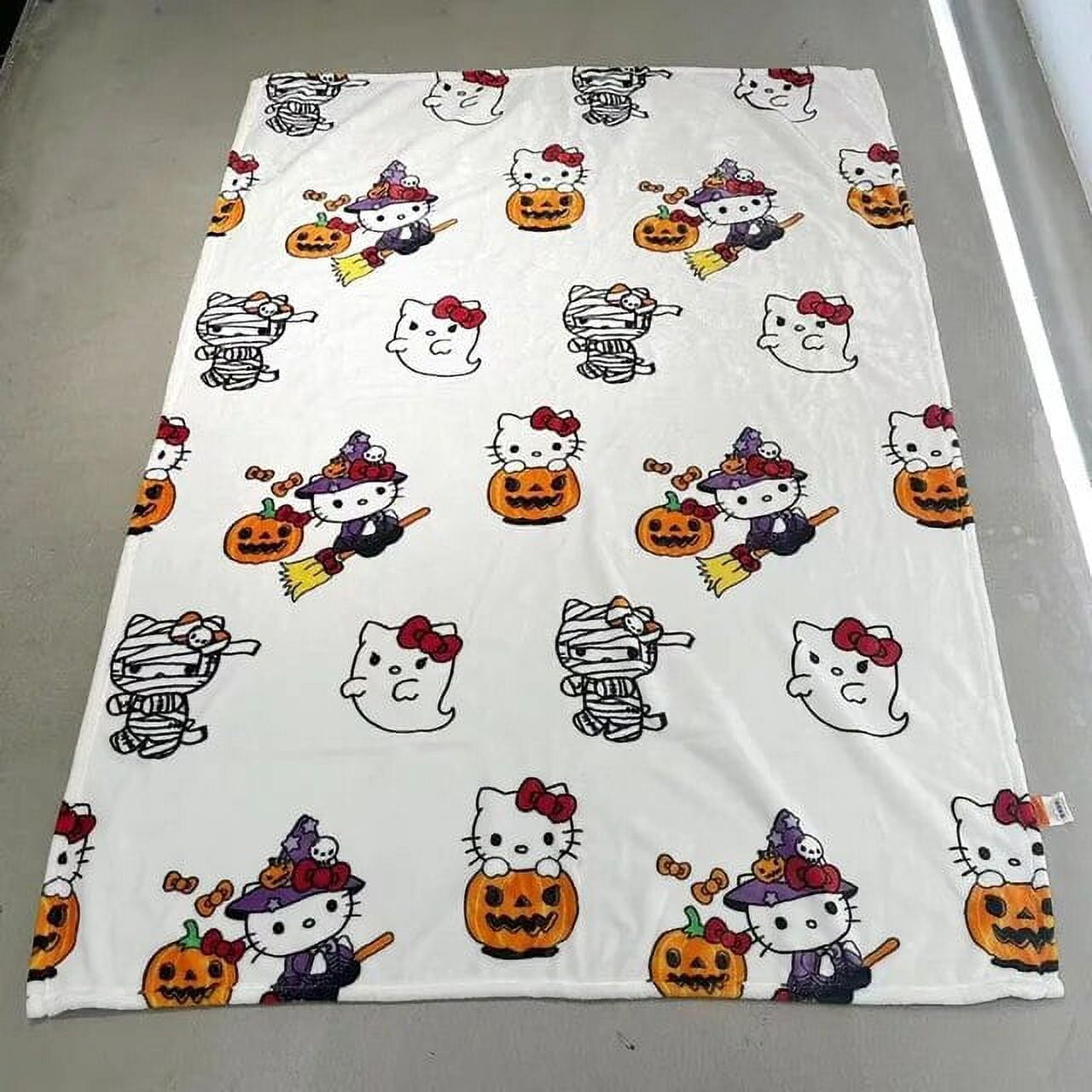 

Одеяло плюшевое Hello Kitty, белый