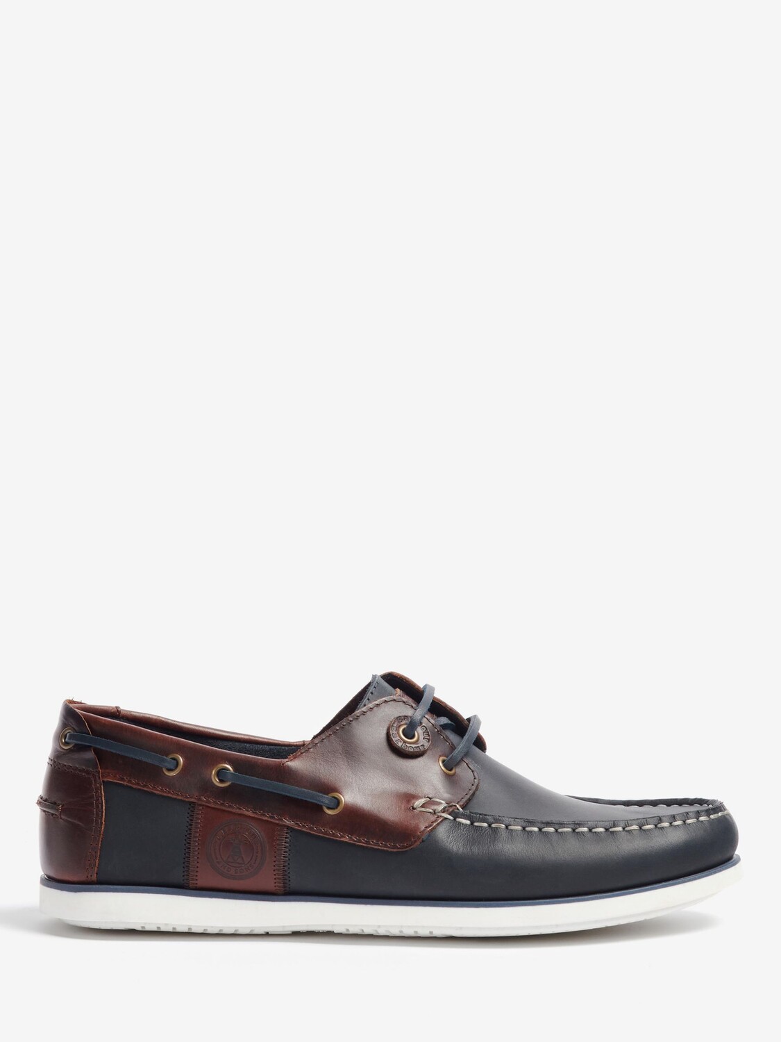 

Кожаные топсайдеры Barbour Wake, темно-синий