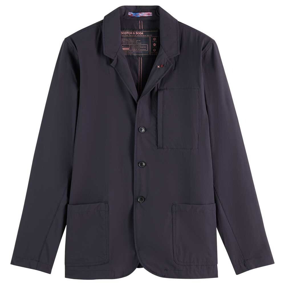 

Блейзер Scotch & Soda Unconstructed Nylon-Blend, зеленый