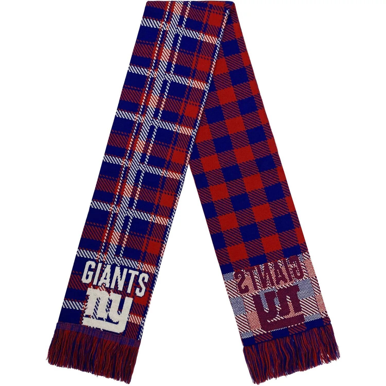 

FOCO New York Giants клетчатый шарф с цветными блоками