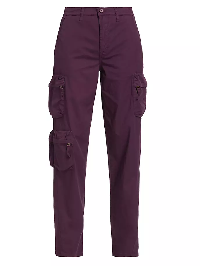 

Универсальные брюки Bobbie из хлопковой смеси Pistola, цвет washed aubergine