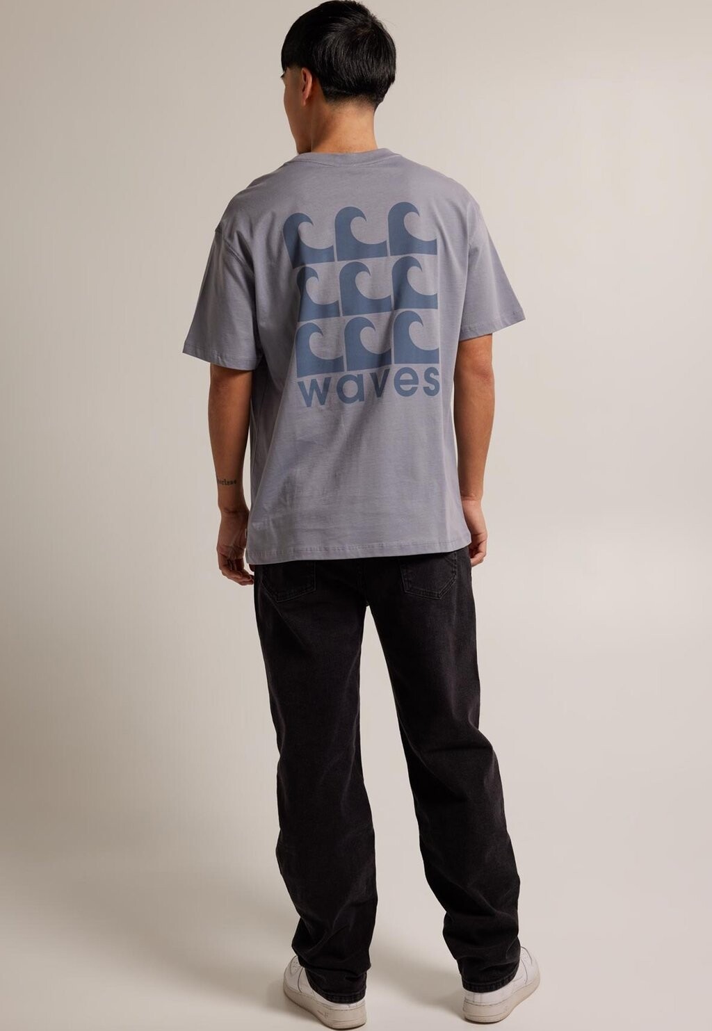 

Футболка с принтом ESPER America Today, цвет washed blue