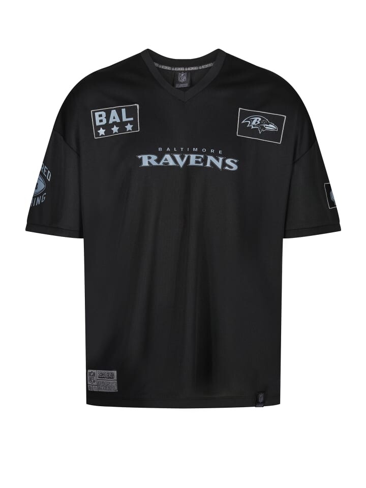 

Футболка Recovered NFL Ravens BAL 96 Oversized, черный
