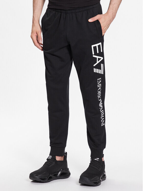 

Спортивные брюки стандартного кроя Ea7 Emporio Armani, черный