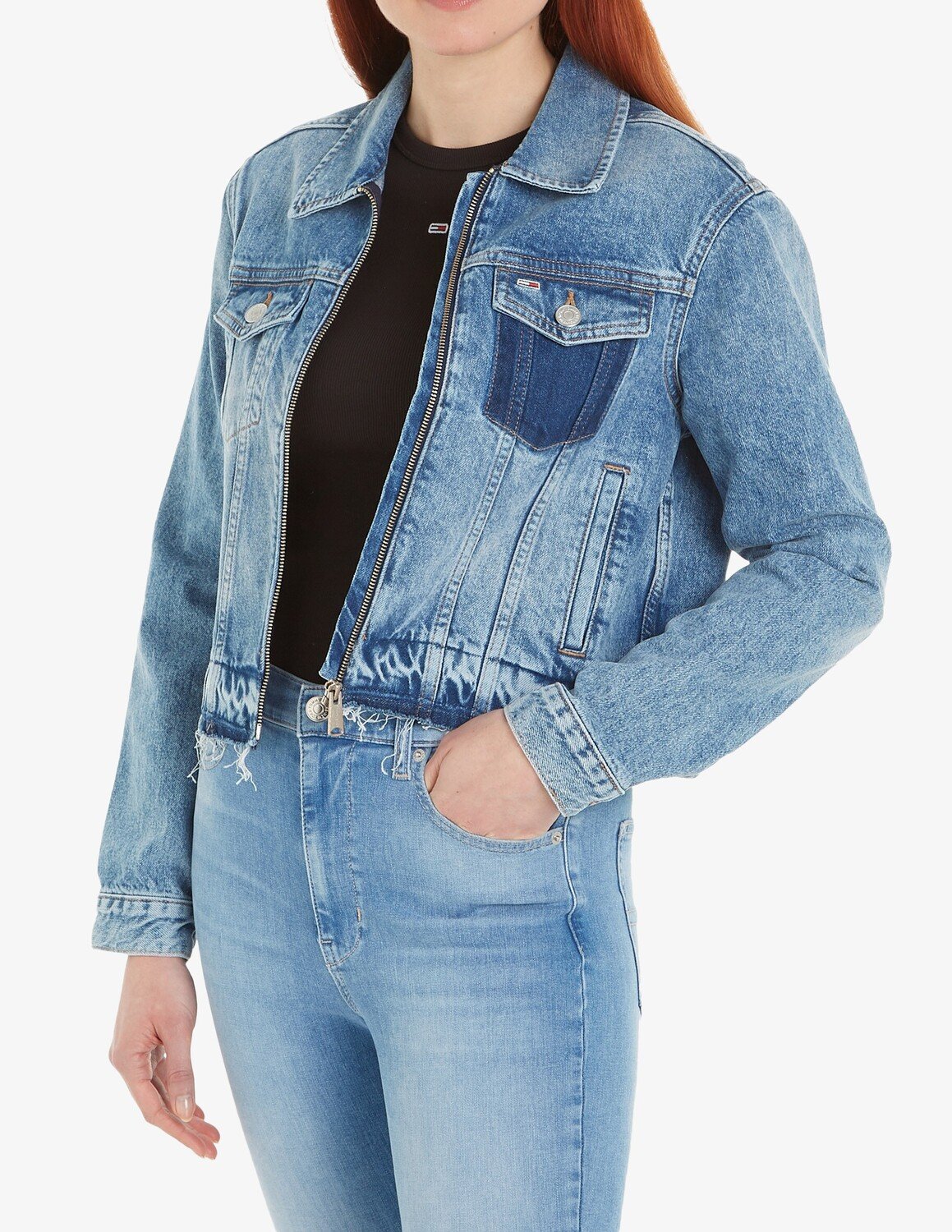 

Джинсовая куртка Izzie Tommy Jeans, синий
