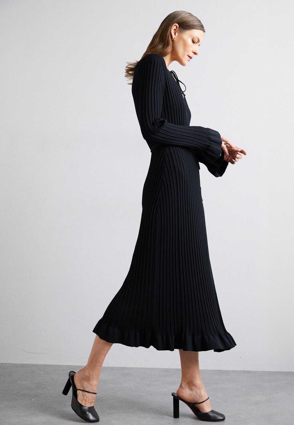 

Трикотажное платье Gianina By Malene Birger, черный