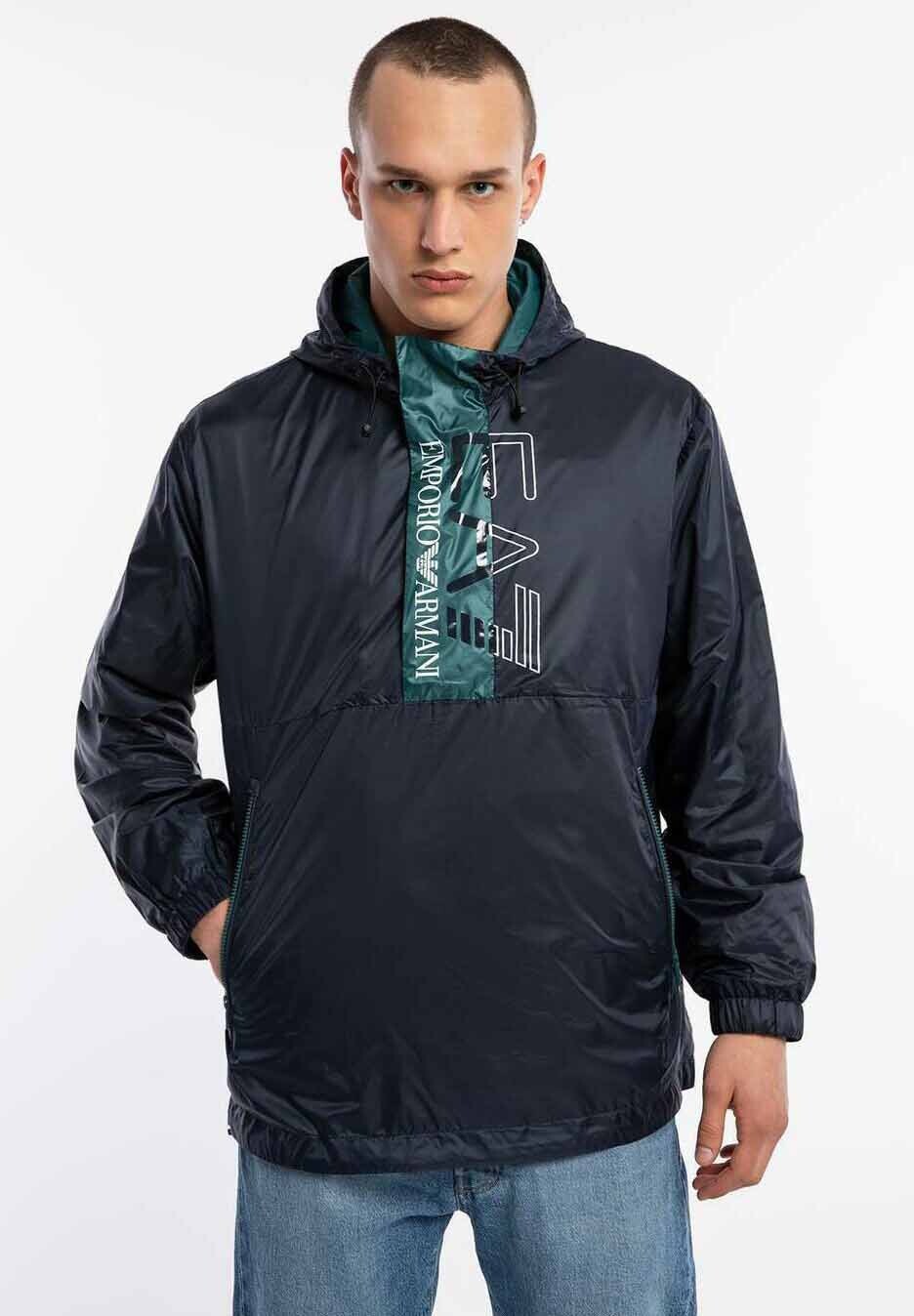 

Куртка уличная EA7 Emporio Armani, гранатовая