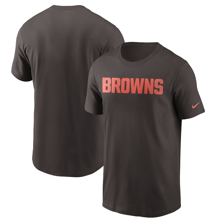 

Футболка с коротким рукавом Nike Cleveland Browns, коричневый