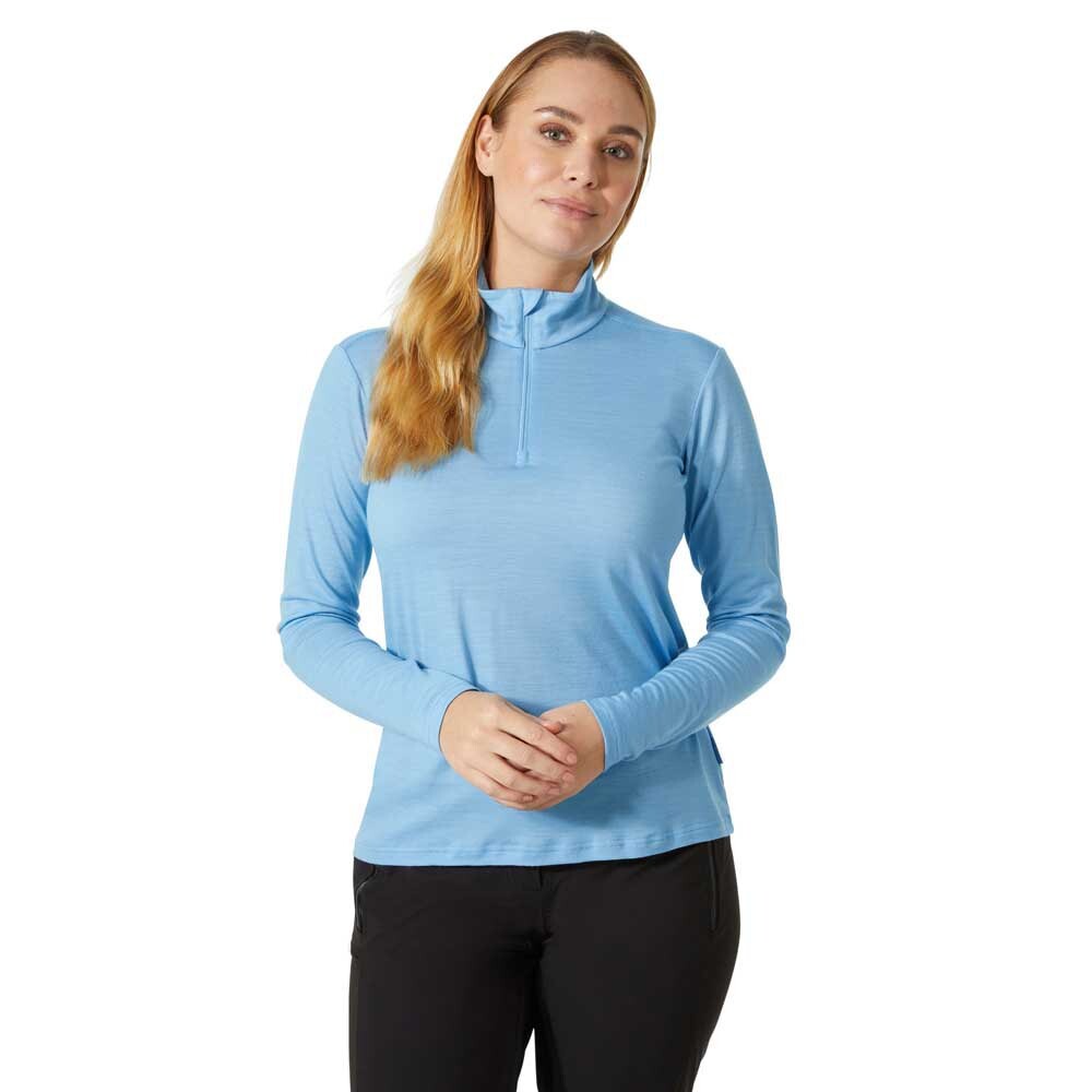 

Базовый слой с длинным рукавом Helly Hansen Merino, синий