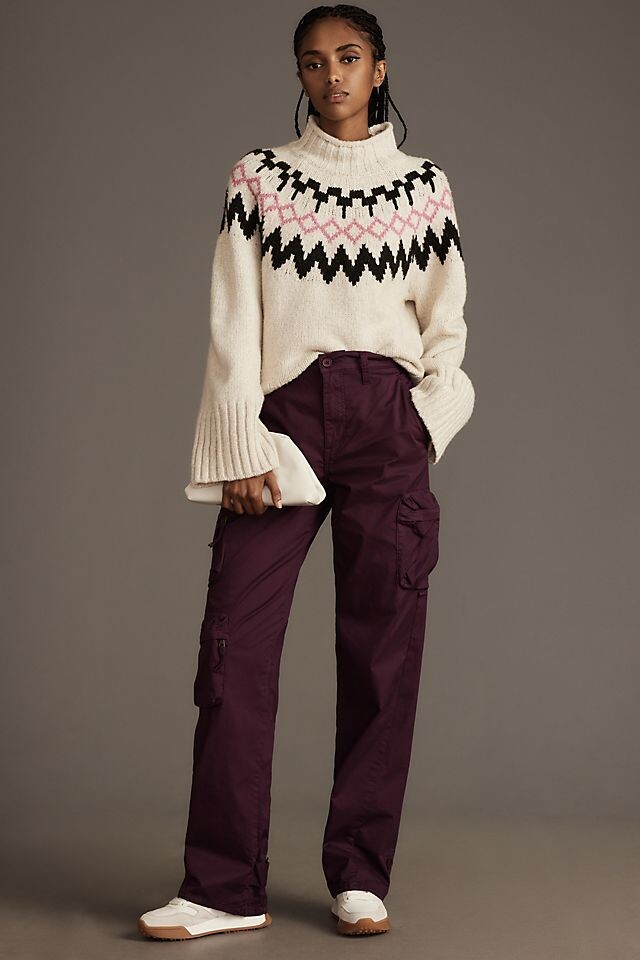 

Брюки-карго Pistola Bobbie Utility, цвет washed aubergine