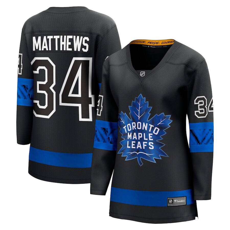 

Джерси Fanatics Branded Toronto Maple Leafs, черный