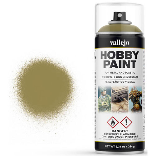 

Аксессуары Vallejo AFV Color Aerosol Primer: Panzer Yellow (400ml)