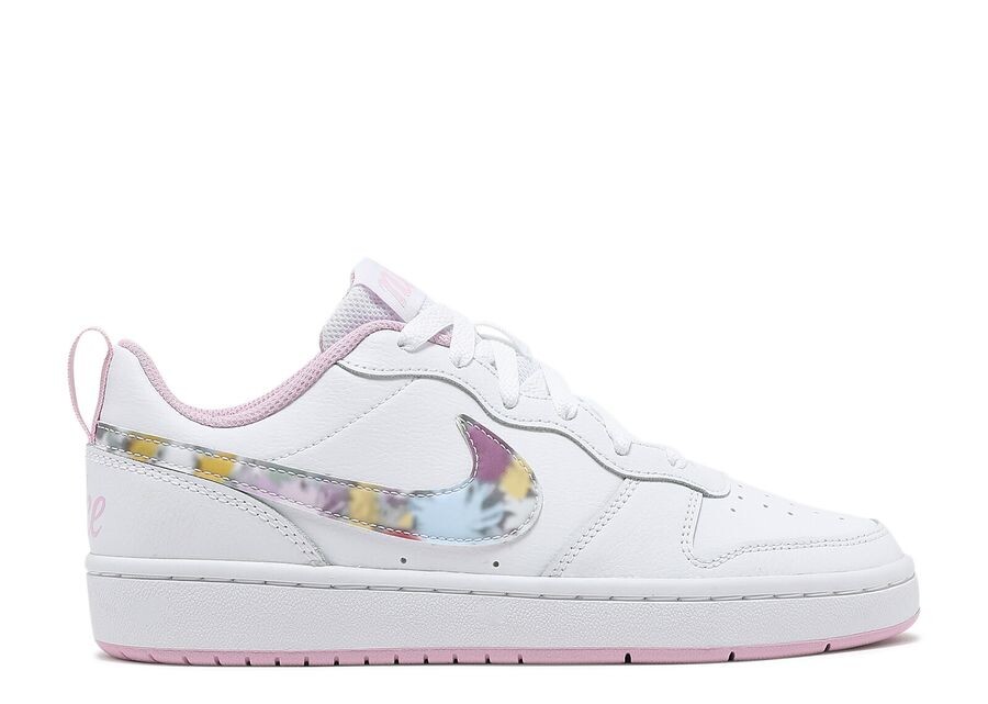 

Кроссовки Nike Court Borough Low 2 SE GS, цвет Floral Swoosh