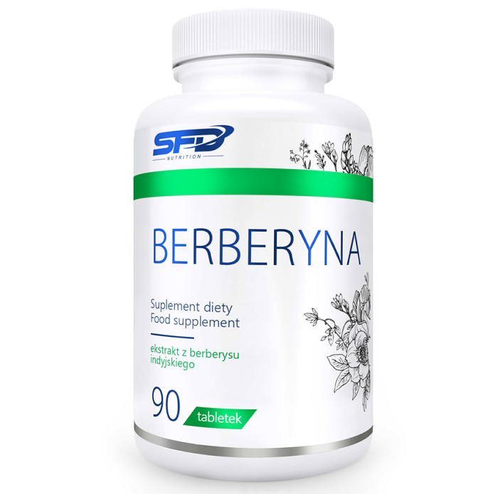 цена SFD Berberyna препарат, поддерживающий нормальный уровень глюкозы в крови, 90 шт.