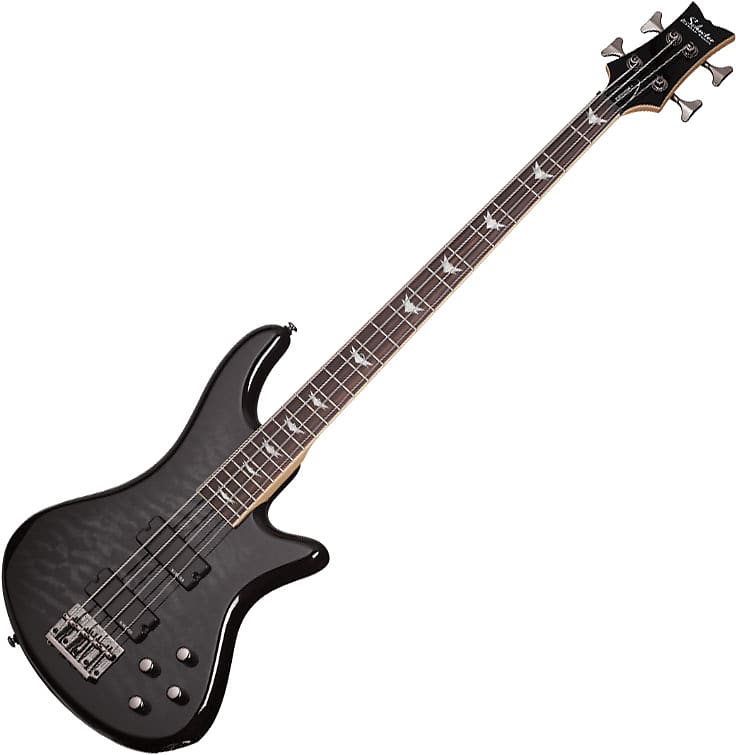 Басс гитара Schecter Stiletto Extreme-4 Electric Bass See-Thru Black