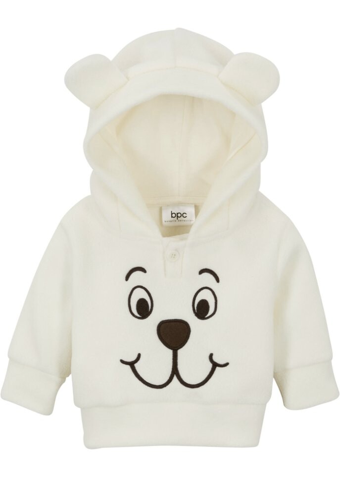 

Детский флисовый свитер Bpc Bonprix Collection, белый