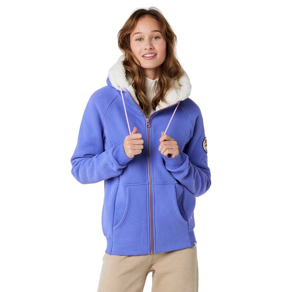 

Толстовка Rip Curl Velouchi Sherpa Full Zip, фиолетовый