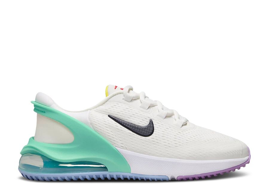 

Кроссовки Nike Air Max 270 GO GS, цвет White Emerald Rise