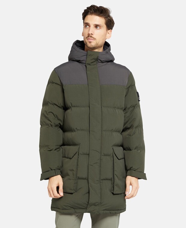 

Пуховая парка Jack Wolfskin, темно-зеленый