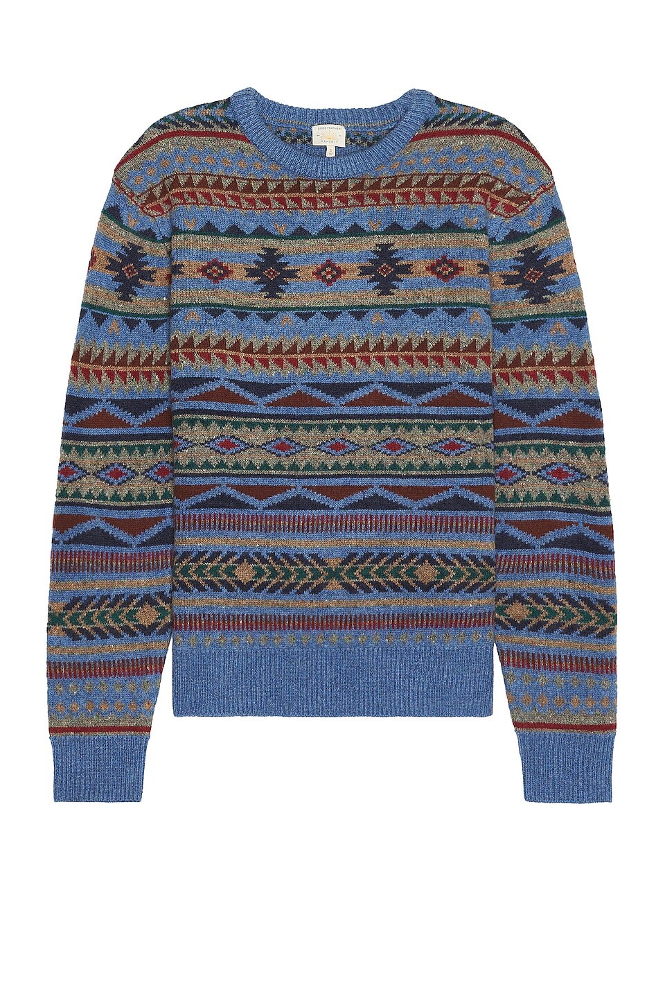 

Свитер Faherty DGF Fair Isle, цвет Blue Winter Night