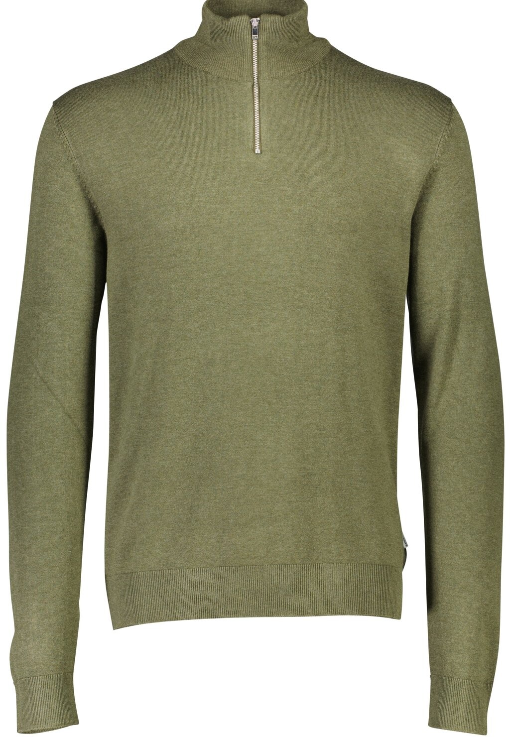 

Свитер Lindbergh Half Zip Melange, темно-зеленый, Серый