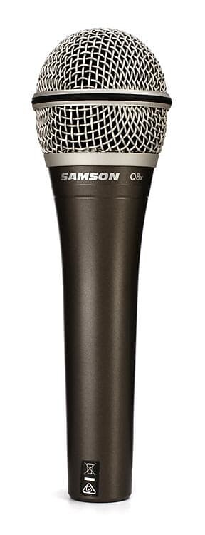 

Кардиоидный динамический вокальный микрофон Samson Q8x Supercardioid Dynamic Microphone
