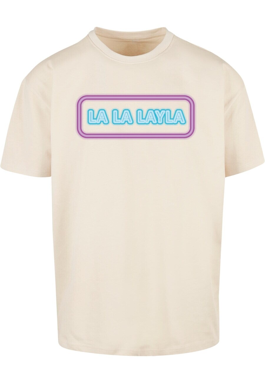 

Футболка Merchcode LA LA LAYLA, песочный