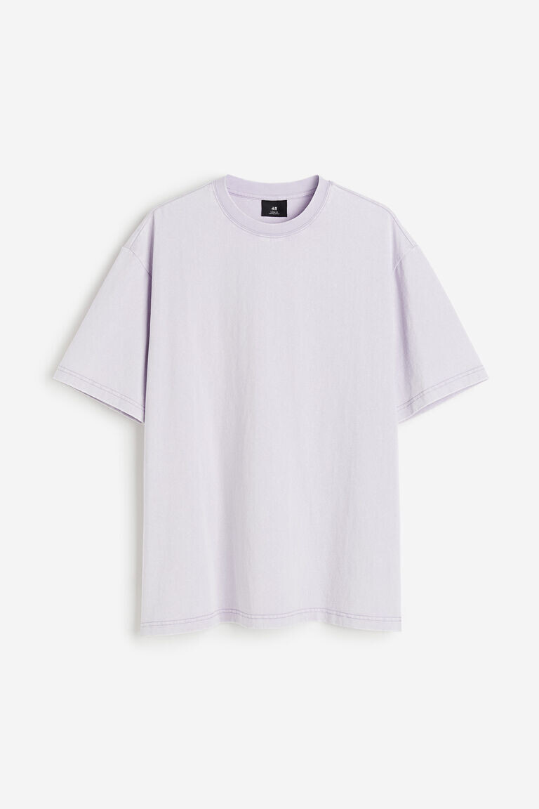 

Свободная футболка H&M, фиолетовый