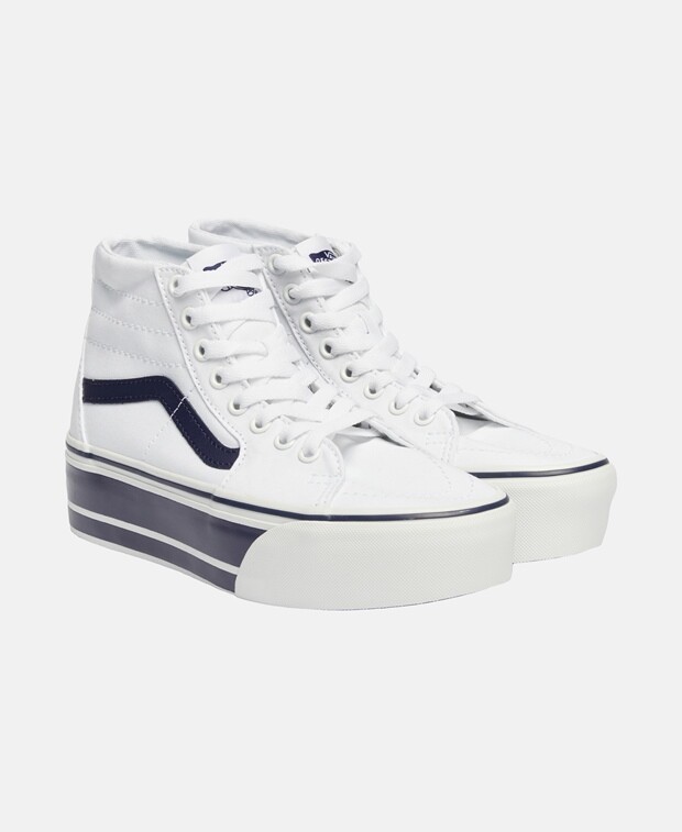 

Кроссовки на платформе Vans, белый