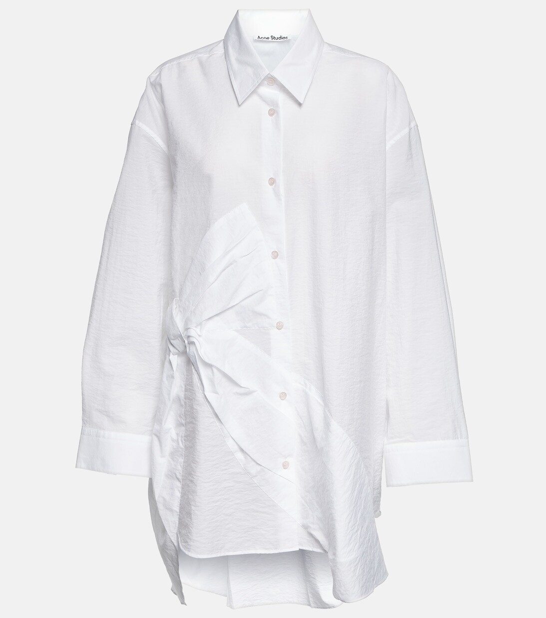 

Рубашка оверсайз ACNE STUDIOS, белый