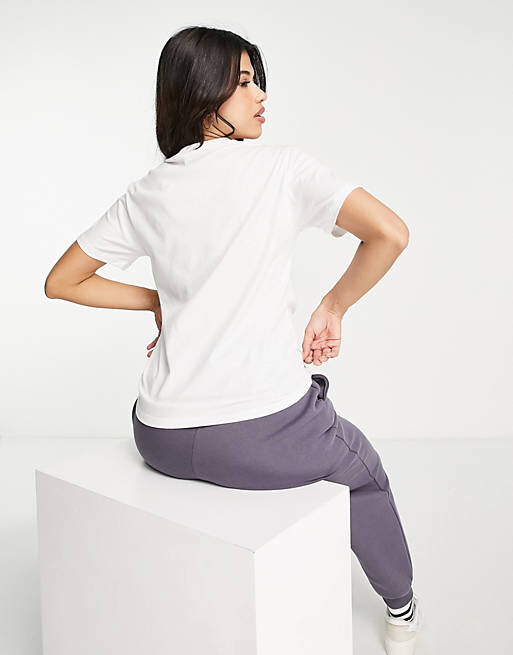 

Белая футболка adidas Originals Trefoil Essentials, Белый