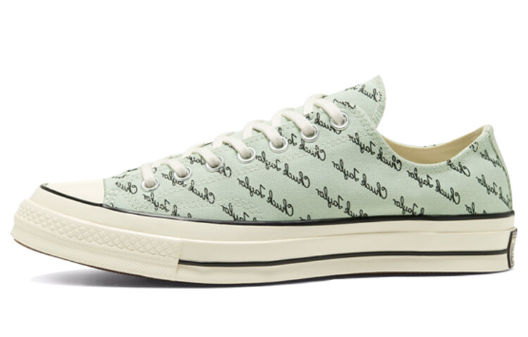 

Кроссовки Converse Chuck 70 Low с фирменным принтом, зелено-оксидные