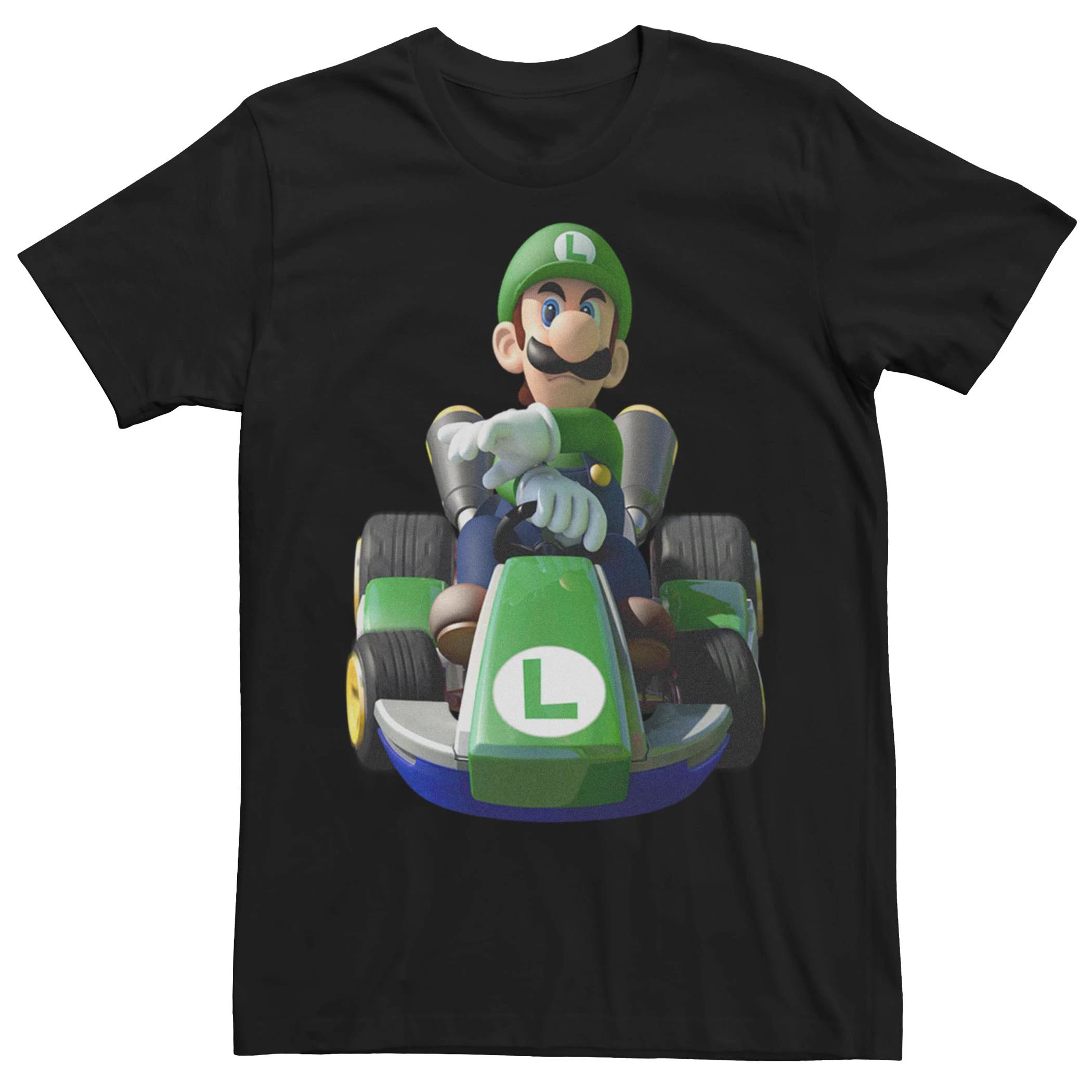 Мужская футболка Super Mario Bros. Luigi Licensed Character