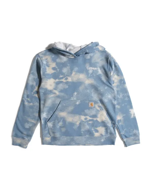 

Толстовка с принтом для больших мальчиков Carhartt, синий