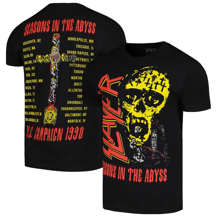 

Футболка с коротким рукавом Global Merch Slayer, черный